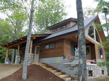 Excavating work performed by Rossignol's Excavating.